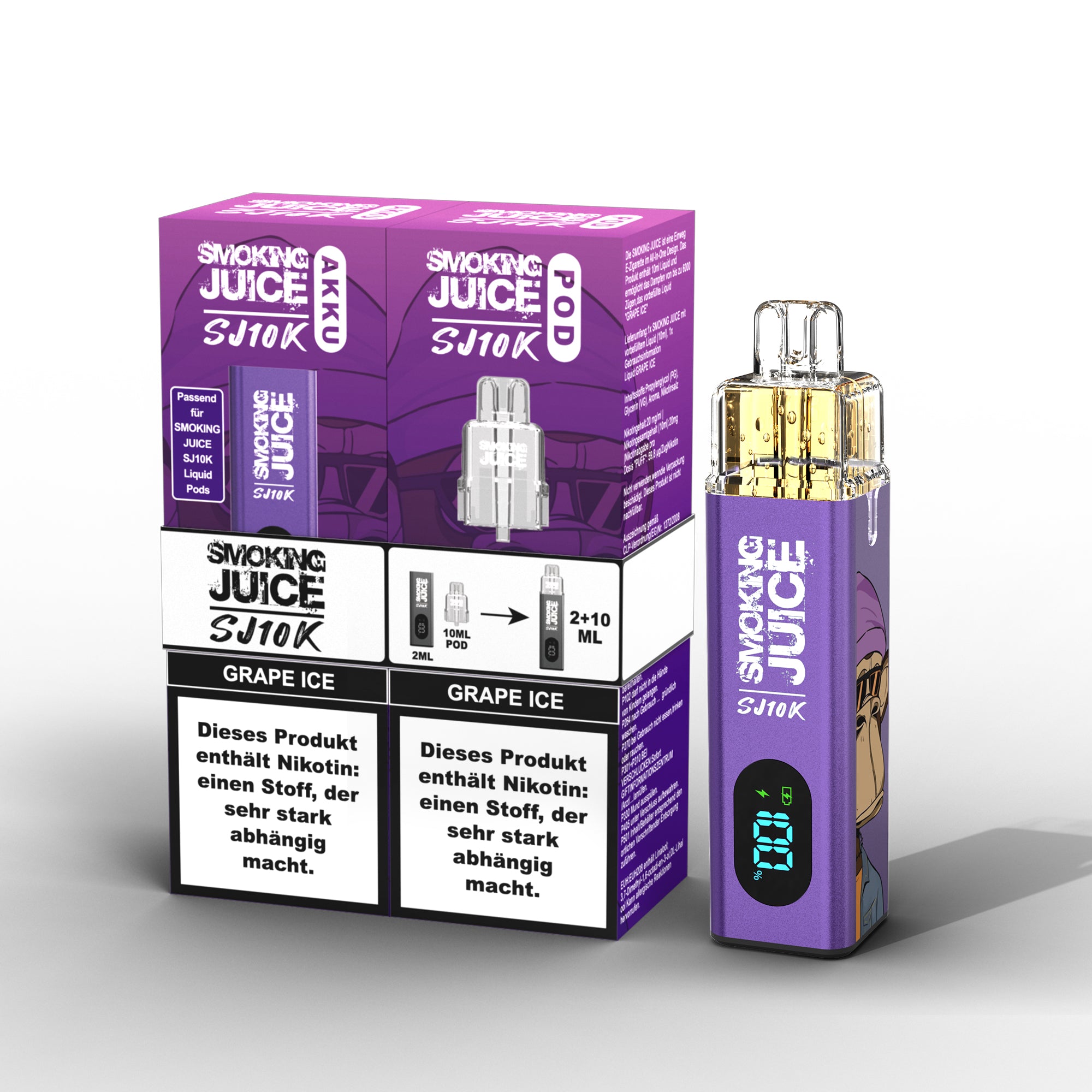 Smoking Juice SJ10K – Grape Ice