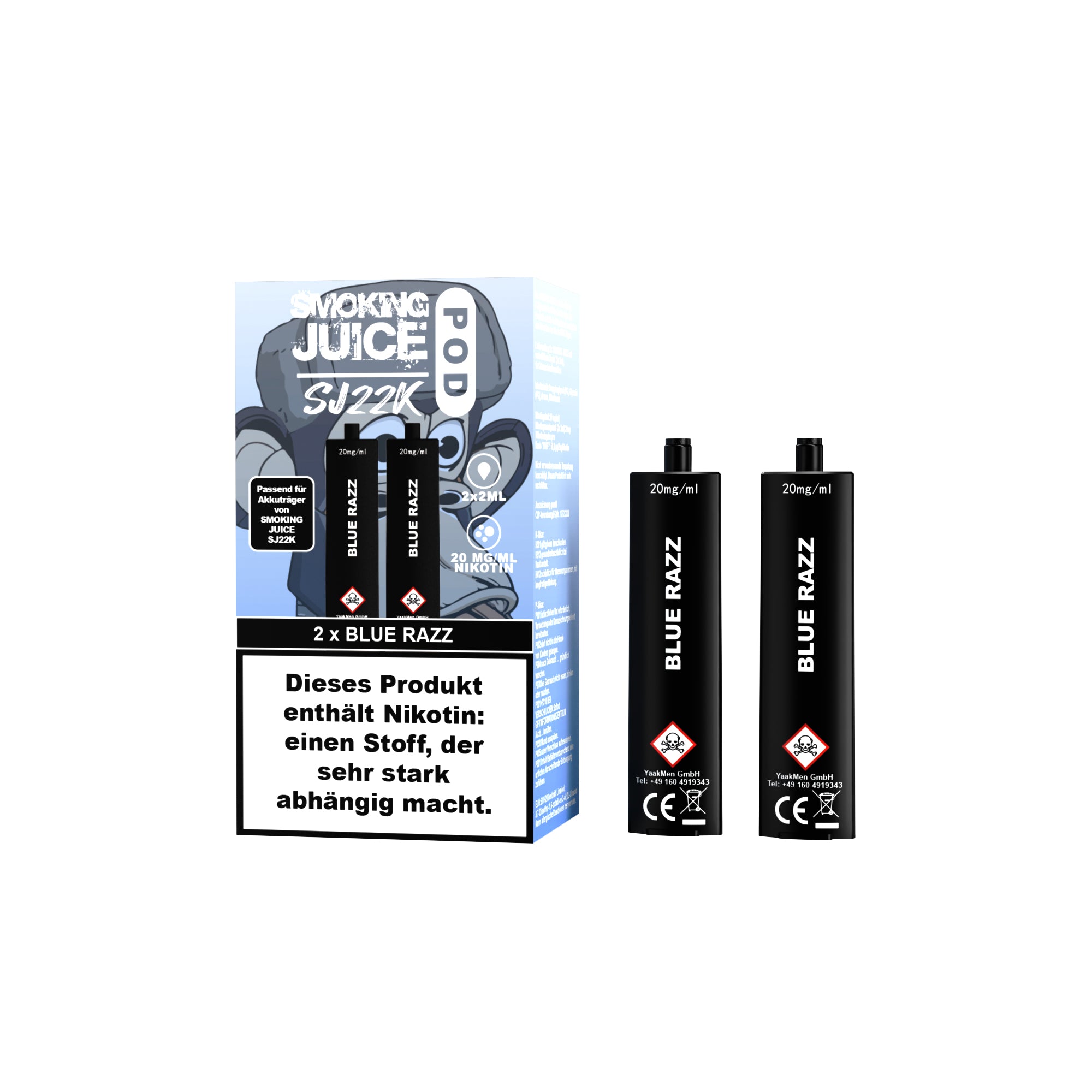 Smoking Juice SJ22K Pods – Blue Razz