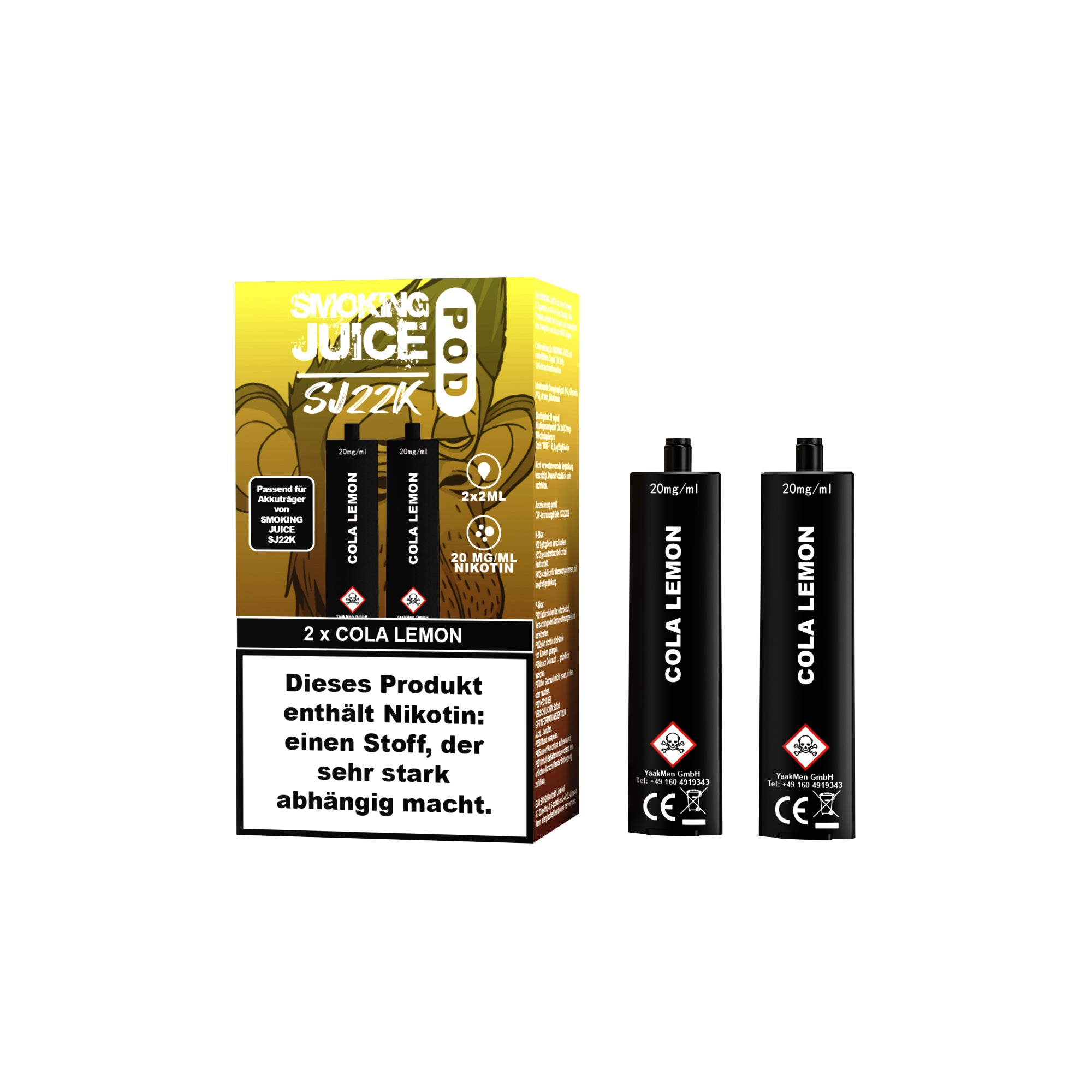 Smoking Juice SJ22K Pods – Cola Lemon