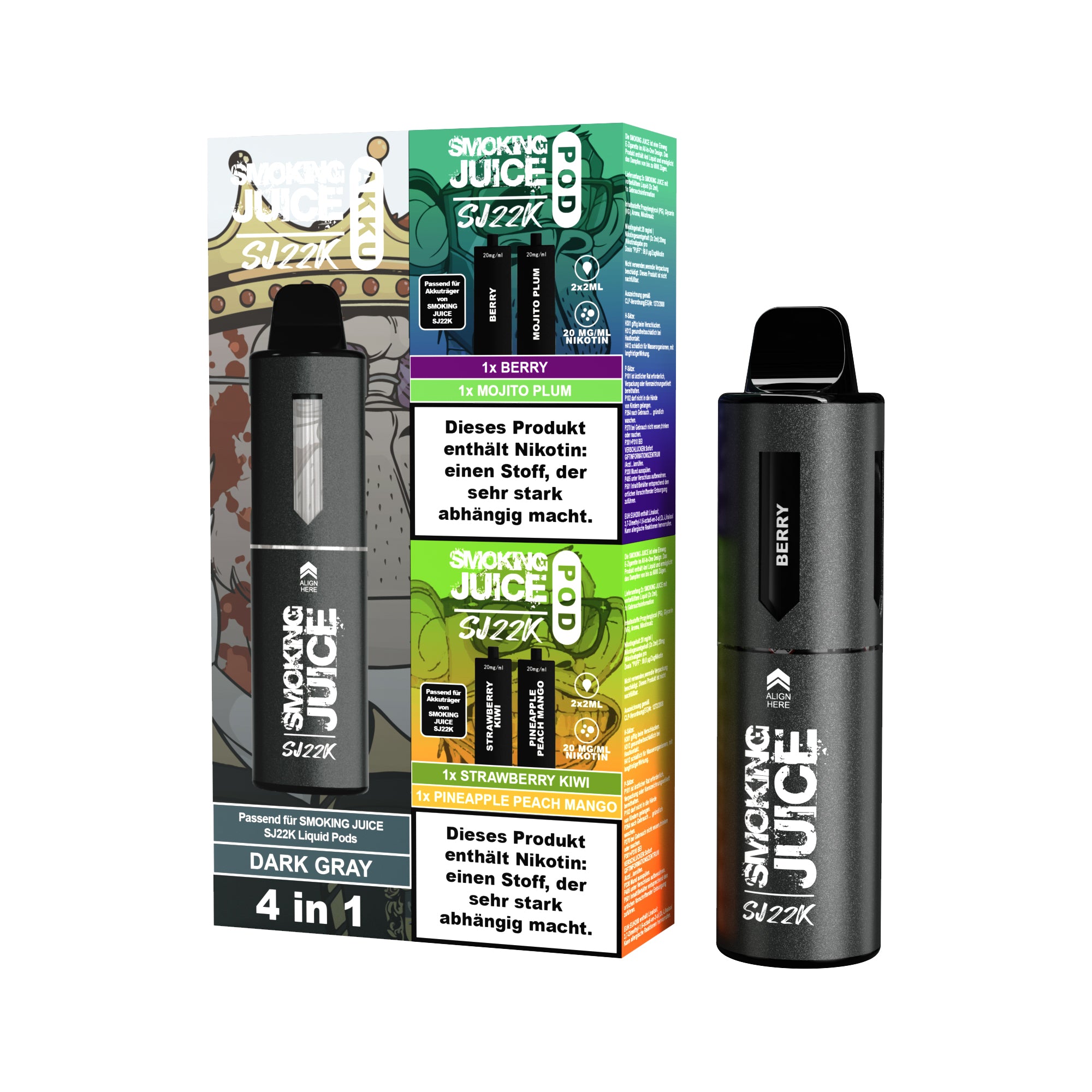 SJ22K Tropical Mojito Mix - 4in1 Vape