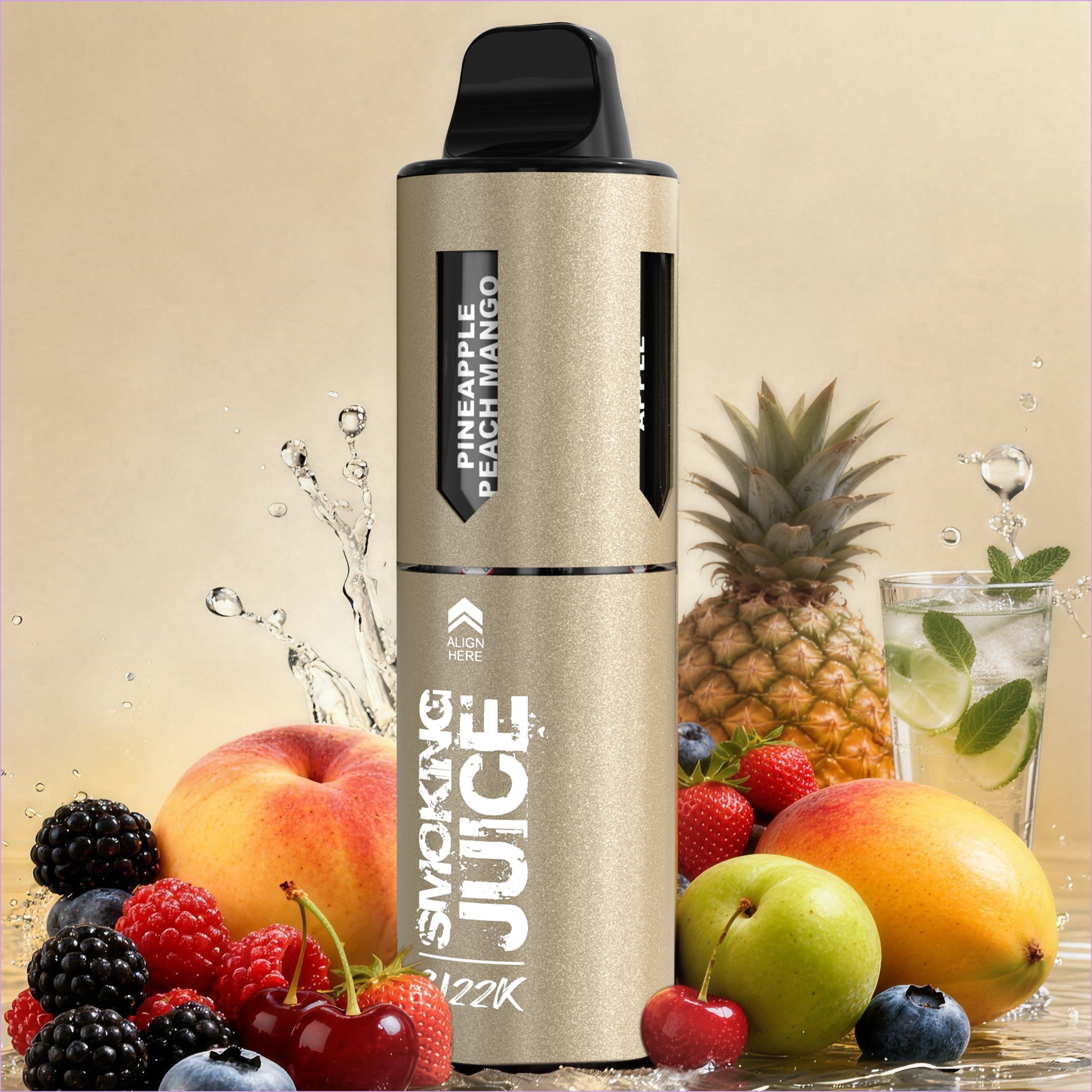 SJ22K Cherry Tropical Mix - 4in1 Vape