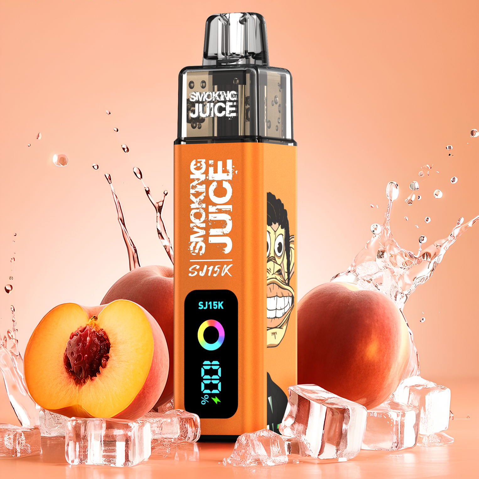 Smoking Juice SJ15K – Peach Ice - E-Zigarette