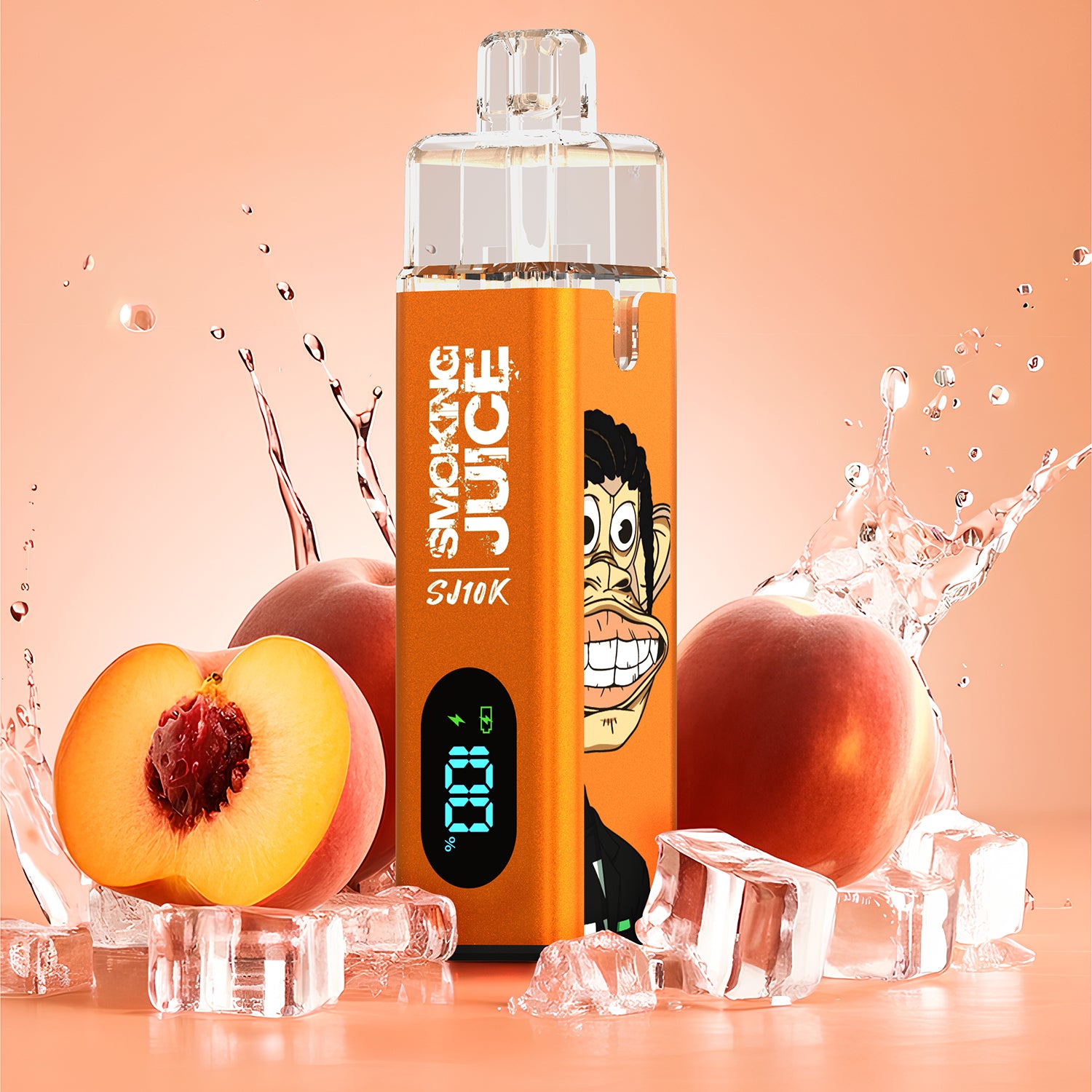 pfirsich vape Flerbar E-Zigarette / E-Shisha mit Nikotin main image 0