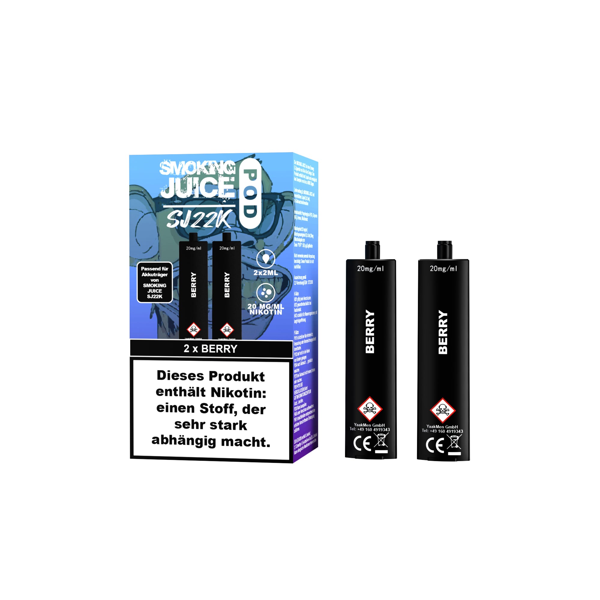 Smoking Juice SJ22K Pods – Berry