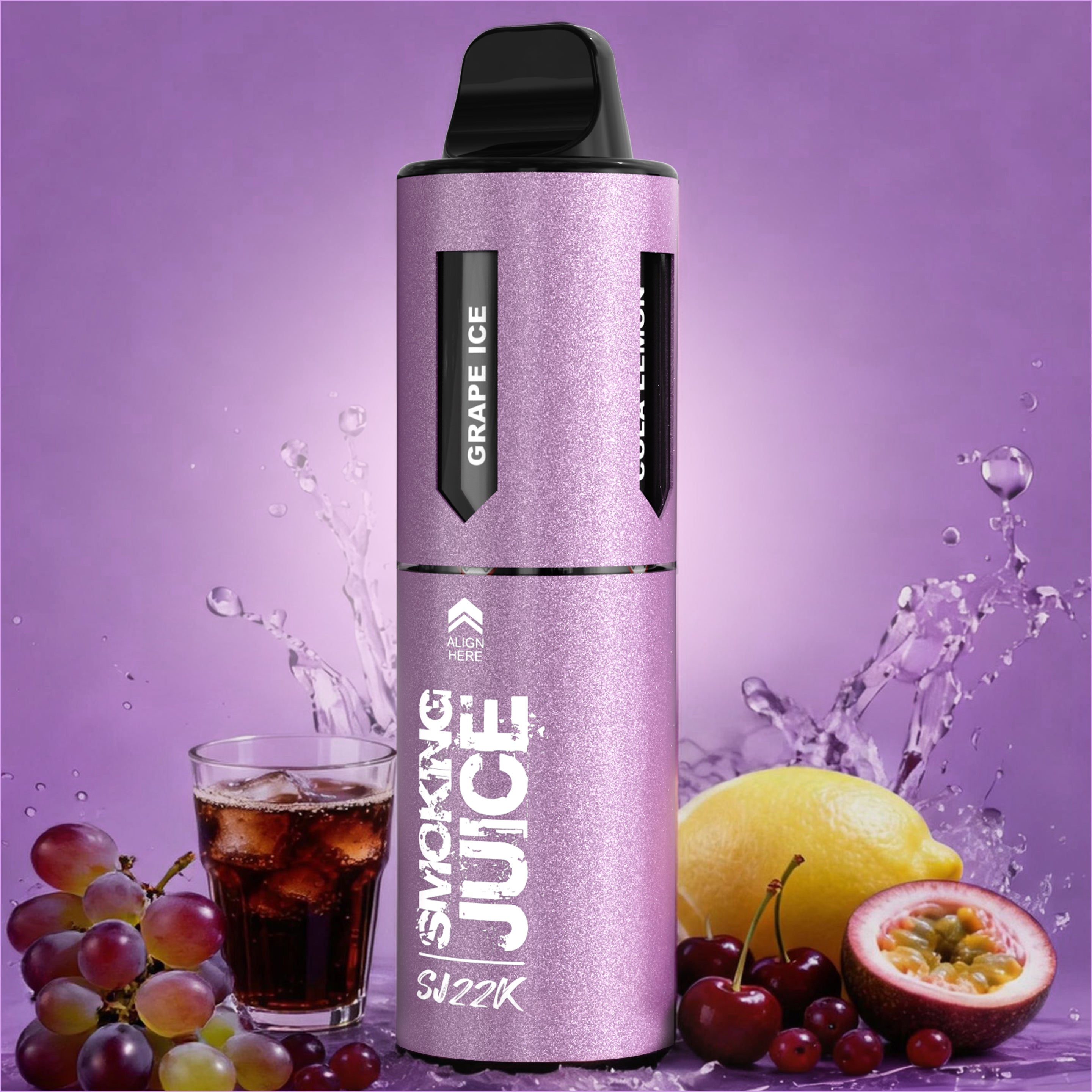 SJ22K Grape Ice Exotic Mix - 4in1 Vape
